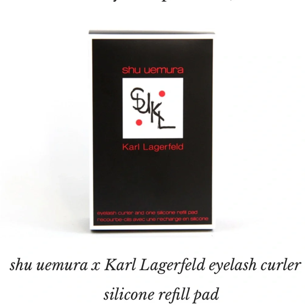 NIB Shu Uemura x Karl Lagerfeld Eyelash Curler